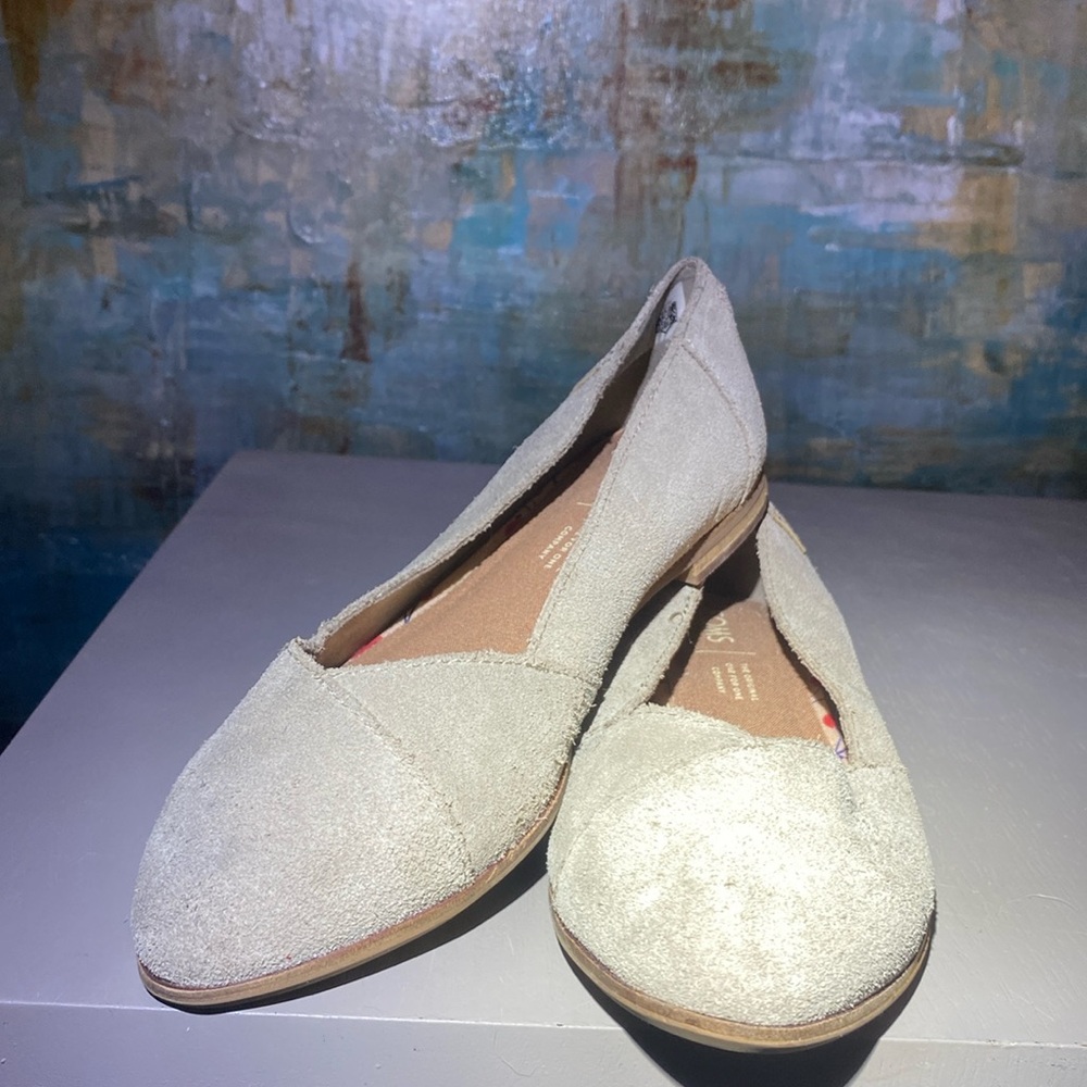 TOM’S Leather Flats‎